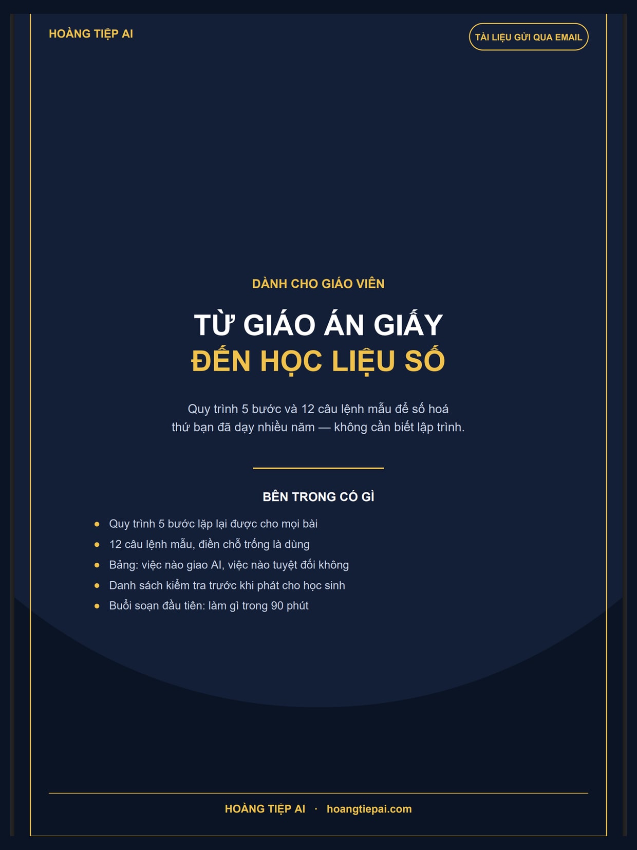 Ảnh bìa tài liệu Từ giáo án giấy đến học liệu số